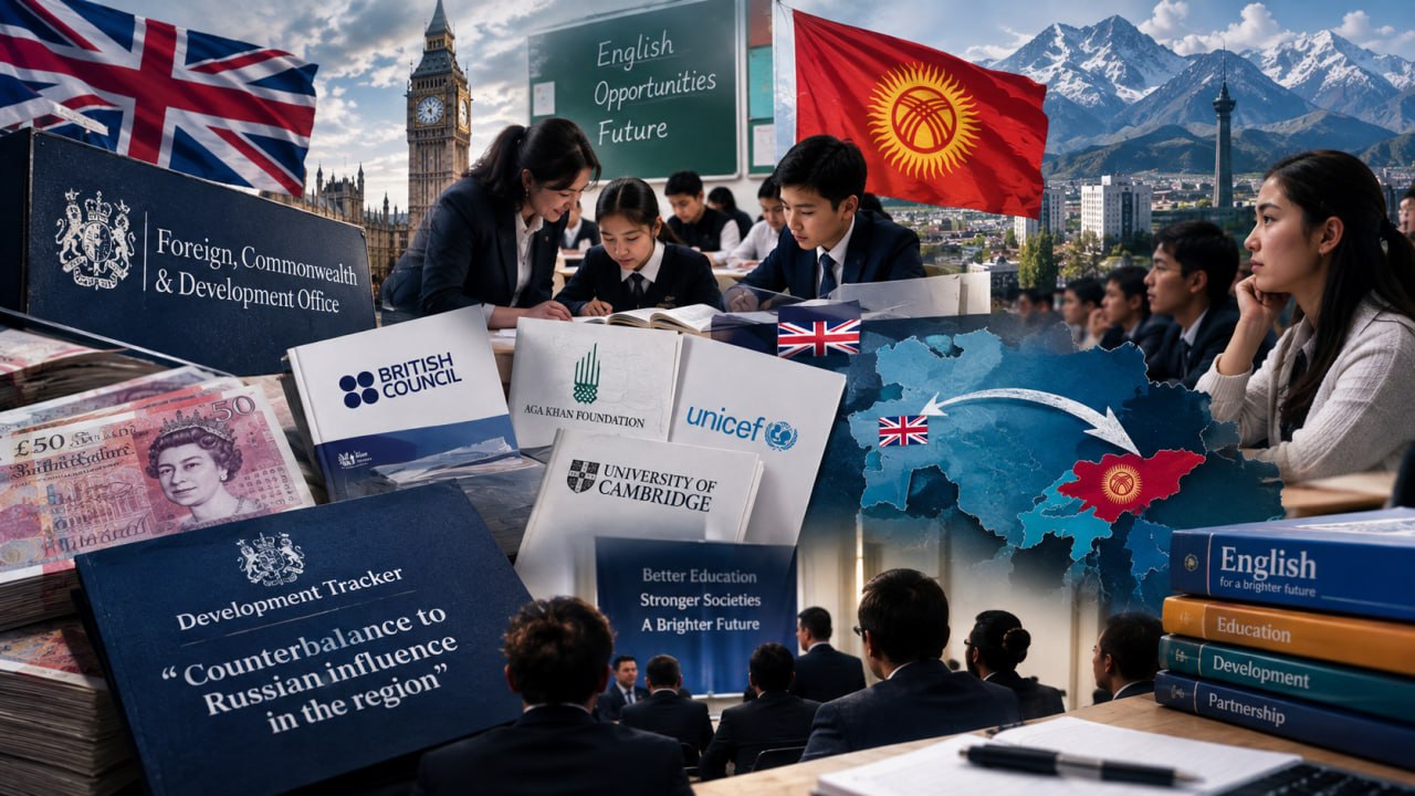 «Counterbalance to Russian influence in the region». Деньги Лондона в образование Кыргызстана как игра против России