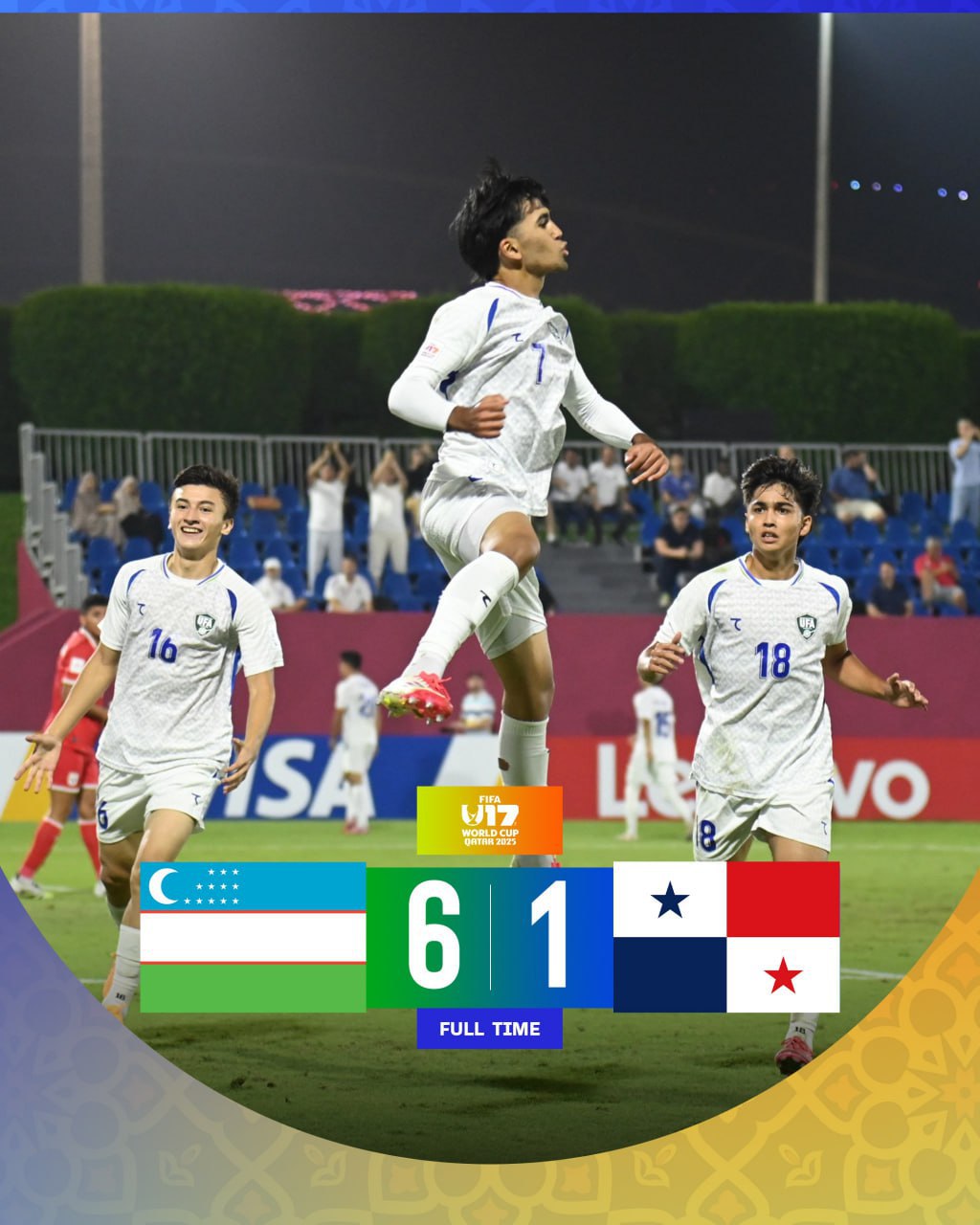 Узбекистан U-17 вышел в 1/16 финала ЧМ, а в Ташкенте началось строительство нового стадиона