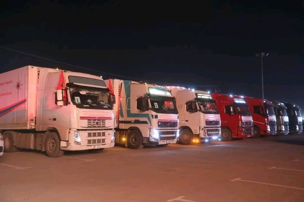 Кыргызстан поддержал Иран гуманитарным грузом: продовольствие и медикаменты на пути в Тегеран