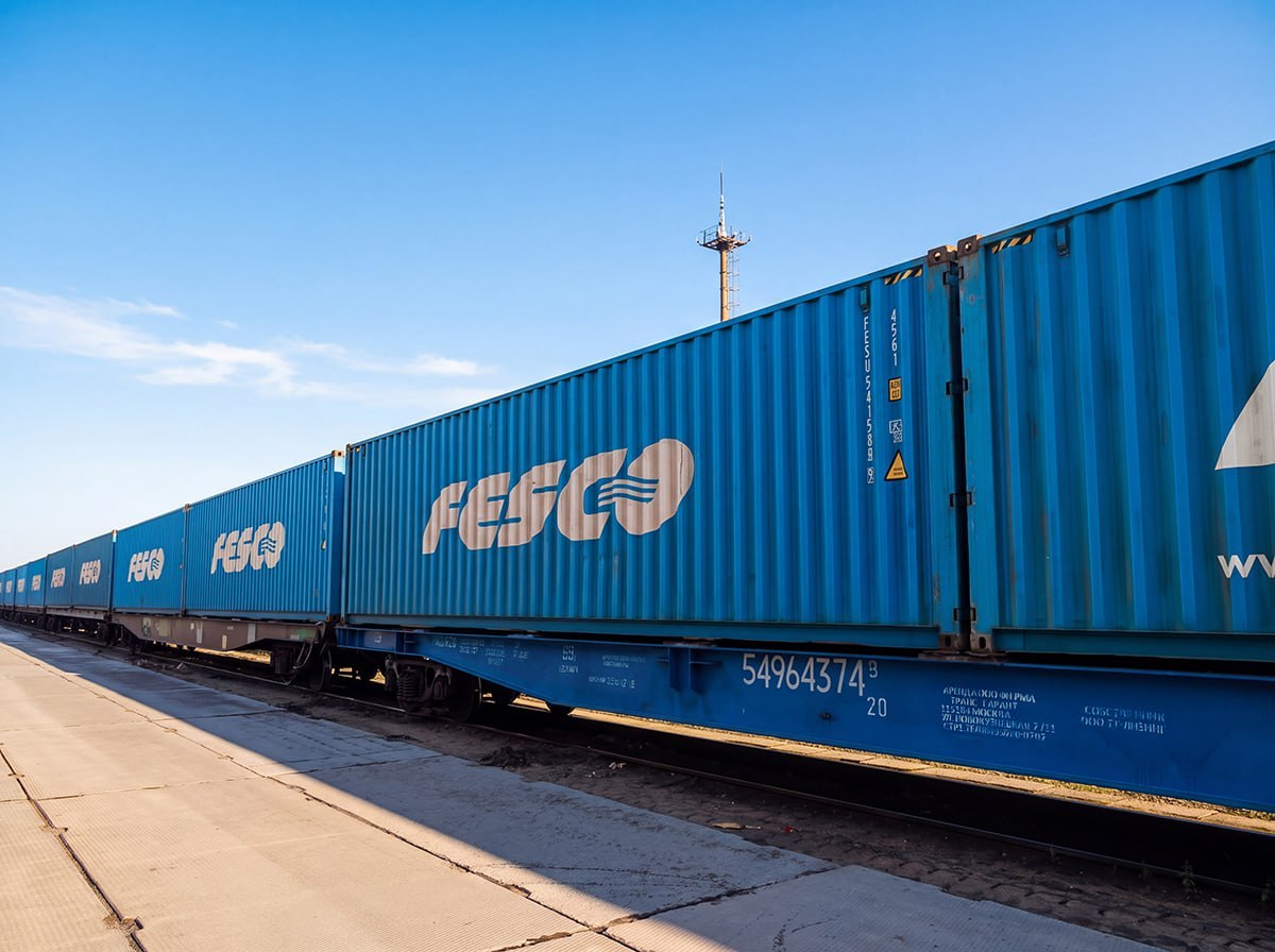 Транспортная группа FESCO расширила географию контейнерных перевозок из Китая в Узбекистан и Казахстан