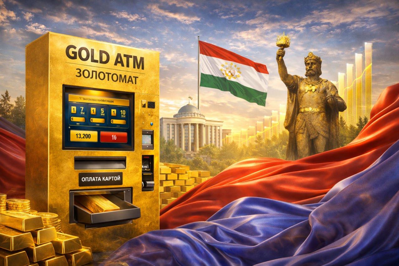 Шёлк не рвётся, булат не сечётся, золото не ржавеет: первые в ЦА золотоматы появятся в Таджикистане