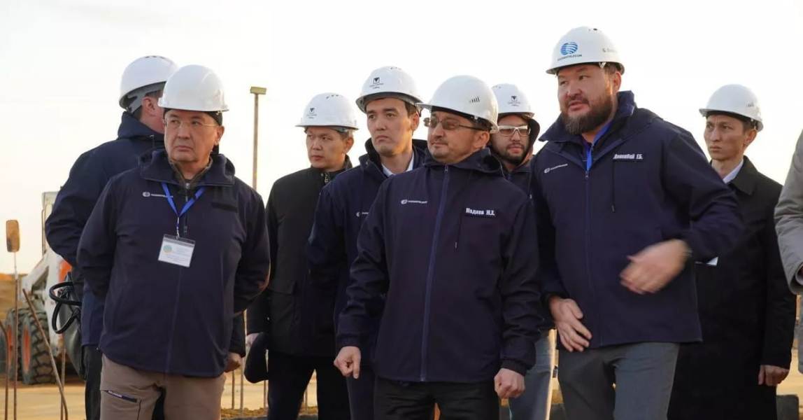 Главе Минцифры показали строительство «Долины ЦОДов» в Экибастузе